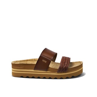 Foto 3 | Sandalia Reef Cushion Vista Hi Para Mujer, Color Chocolate, Talla 5 - Venta Internacional.