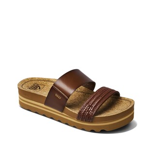 Foto 4 | Sandalia Reef Cushion Vista Hi Para Mujer, Color Chocolate, Talla 5 - Venta Internacional.