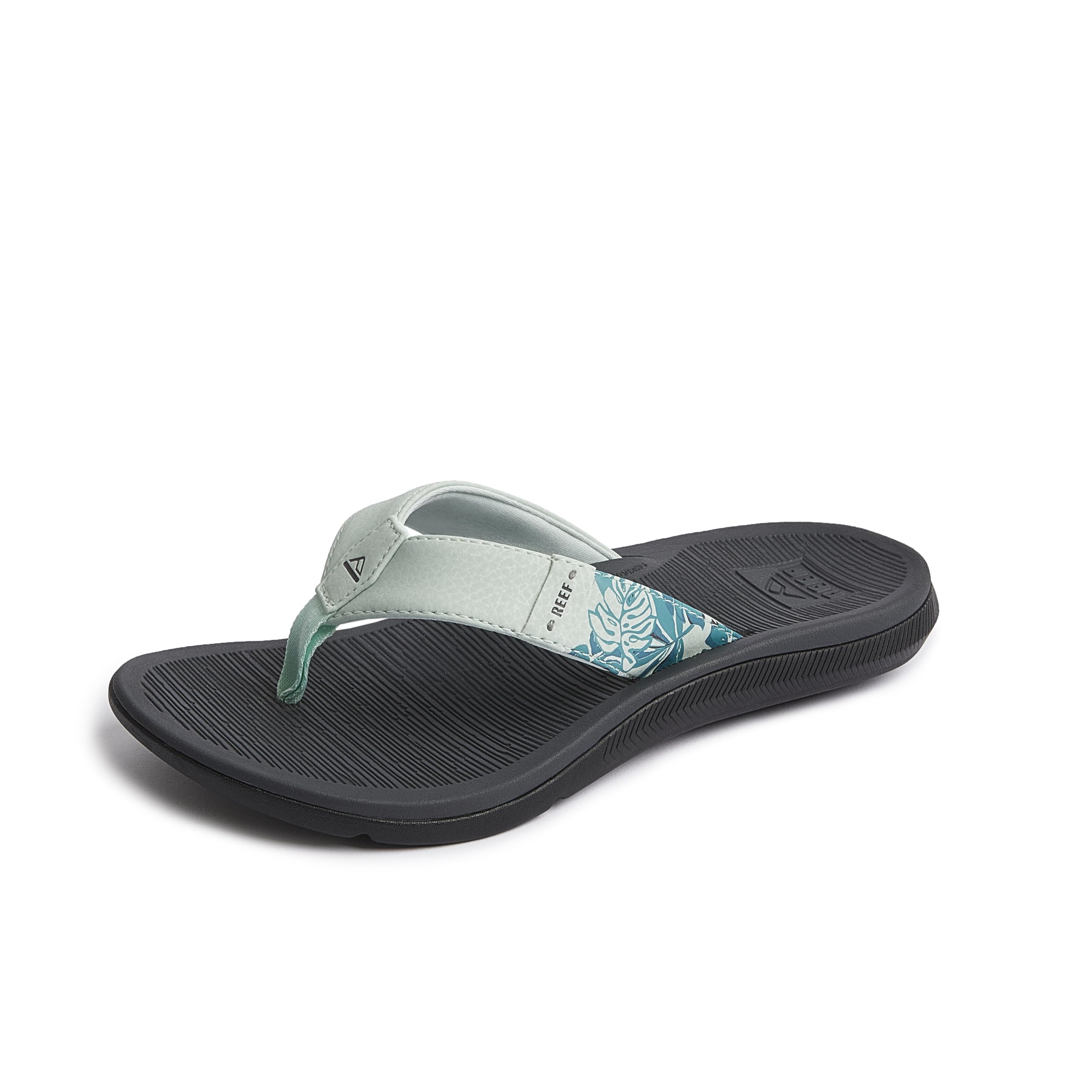 Flip-flop Reef Santa Ana Para Mujer, Piel Vegana, Color Menta, Color Menta, 8us - Venta Internacional.