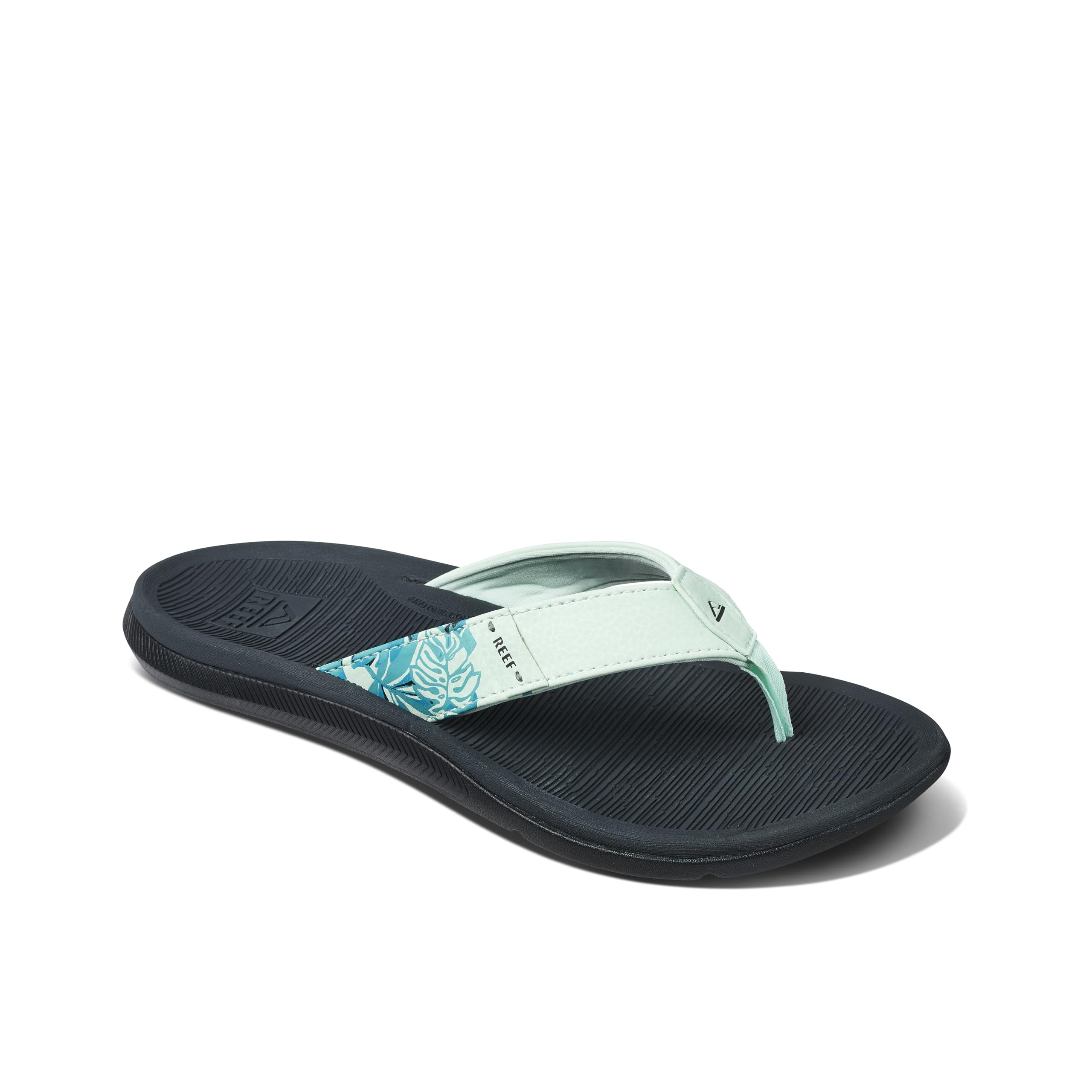 Foto 3 pulgar | Flip-flop Reef Santa Ana Para Mujer, Piel Vegana, Color Menta, Color Menta, 8us - Venta Internacional.