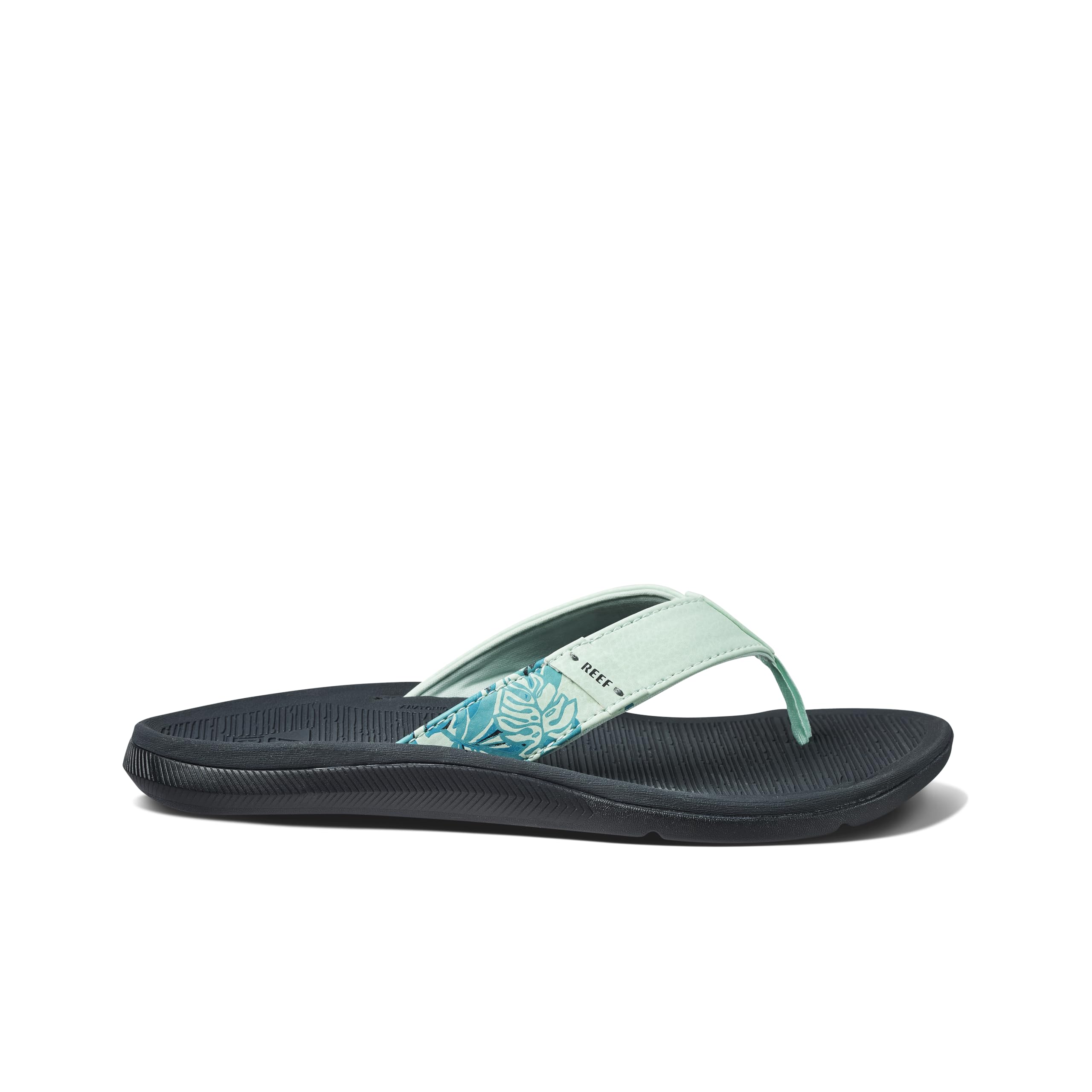 Foto 5 pulgar | Flip-flop Reef Santa Ana Para Mujer, Piel Vegana, Color Menta, Color Menta, 8us - Venta Internacional.
