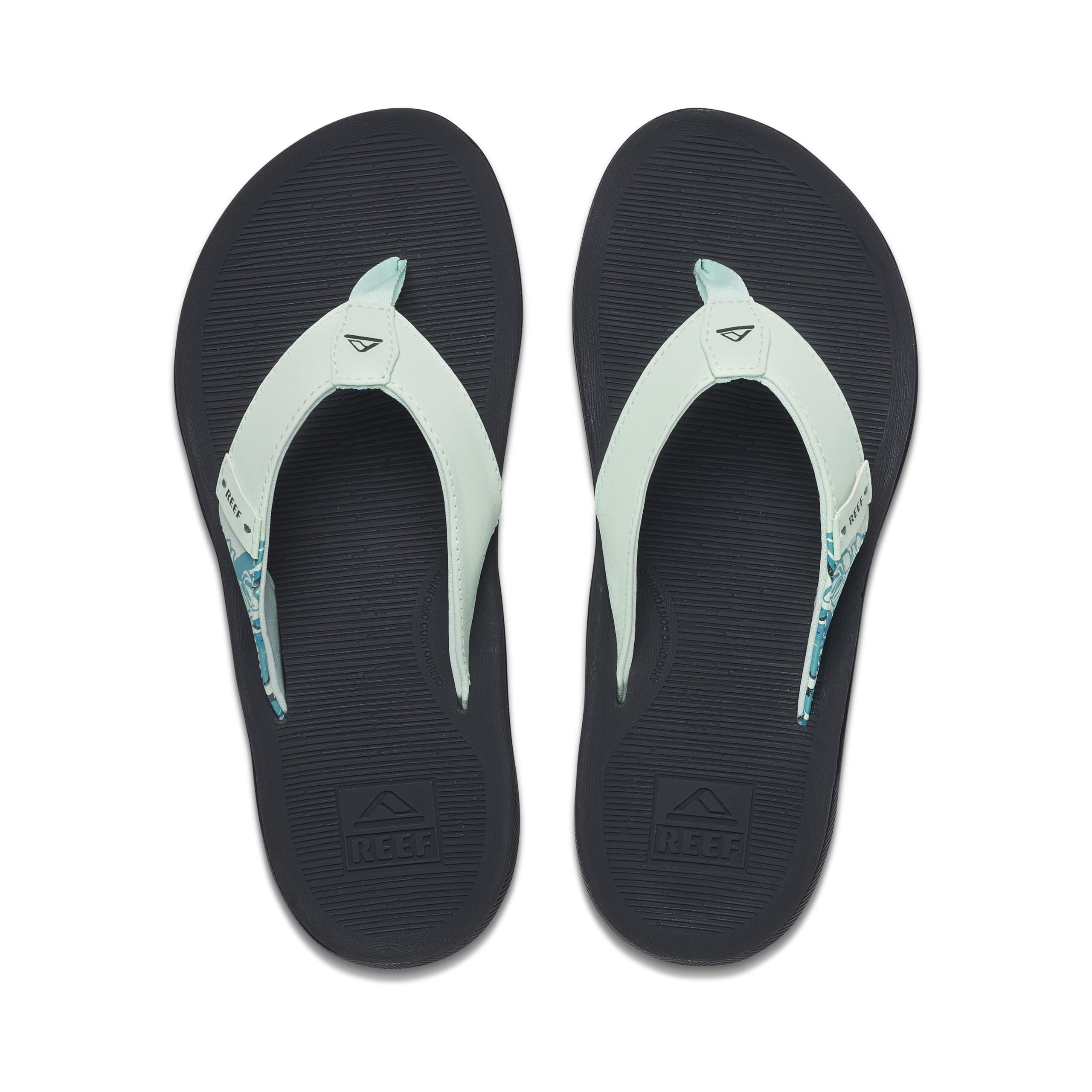 Foto 6 pulgar | Flip-flop Reef Santa Ana Para Mujer, Piel Vegana, Color Menta, Color Menta, 8us - Venta Internacional.