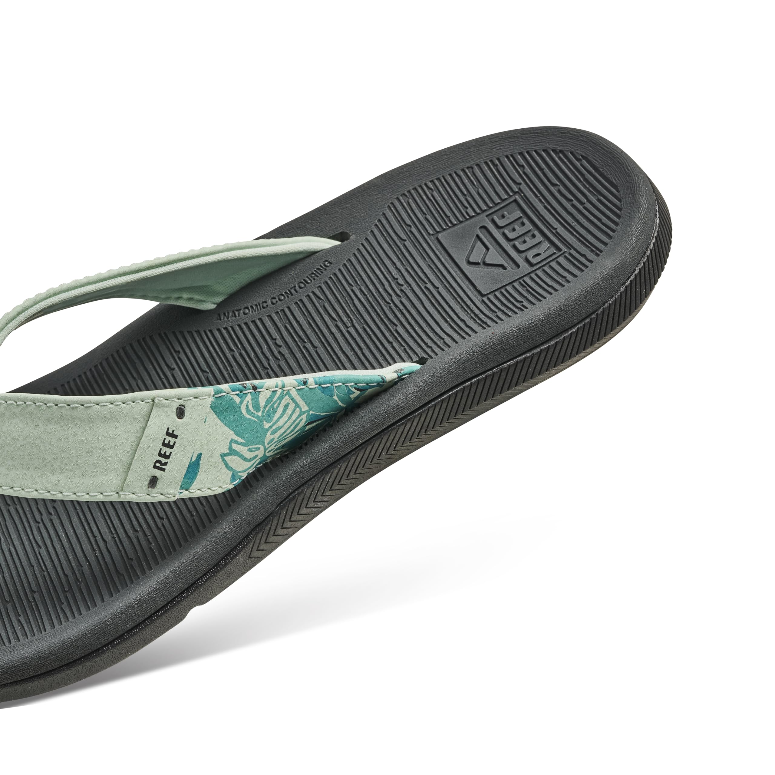 Foto 8 pulgar | Flip-flop Reef Santa Ana Para Mujer, Piel Vegana, Color Menta, Color Menta, 8us - Venta Internacional.
