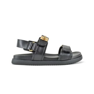Foto 1 | Sandalia Confort Casual Plataforma Para Dama Walki Cobber Negro