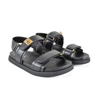 Foto 2 | Sandalia Confort Casual Plataforma Para Dama Walki Cobber Negro