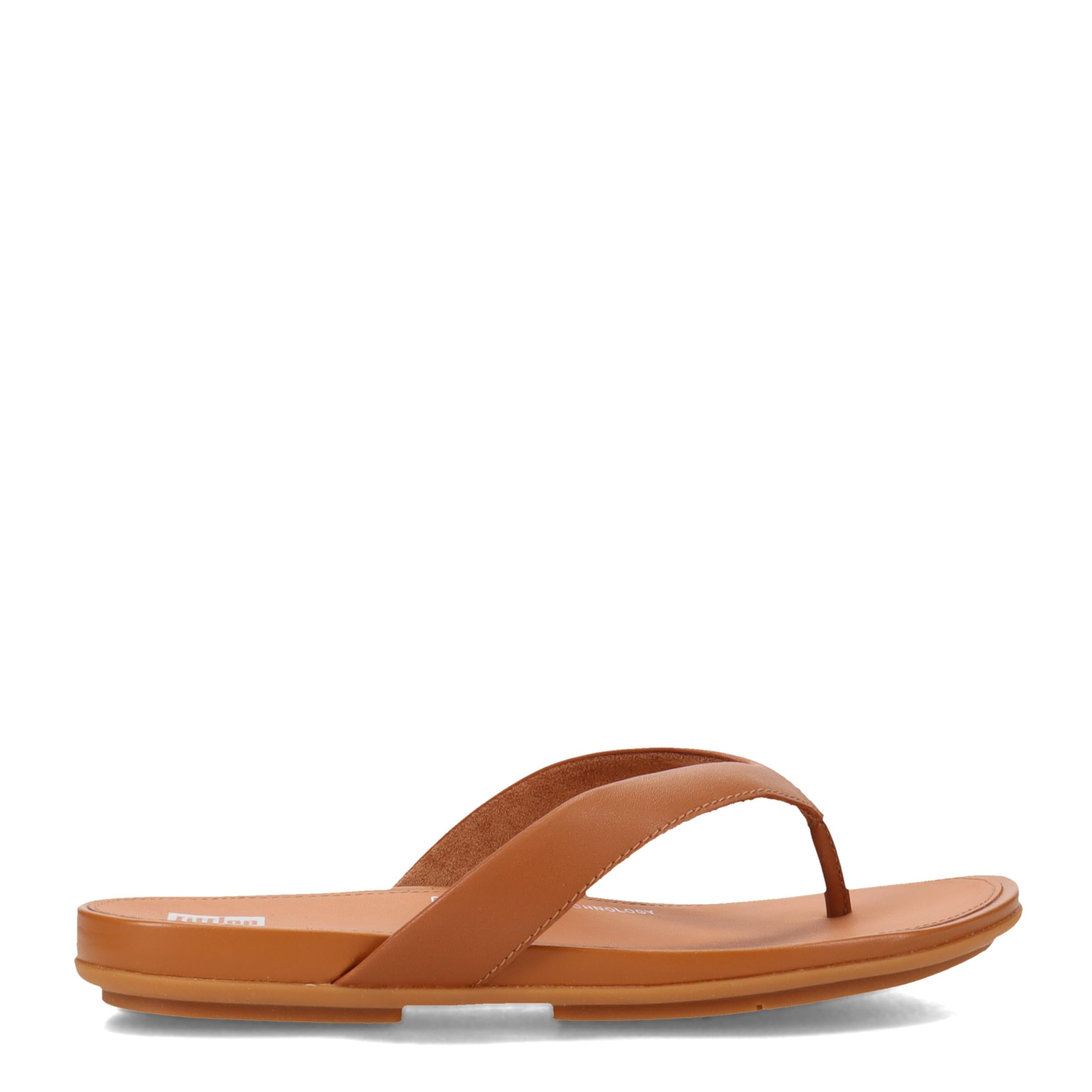 Foto 3 pulgar | Chanclas Fitflop Gracie Leather Eo8592-080, Color Canela Claro - Venta Internacional.