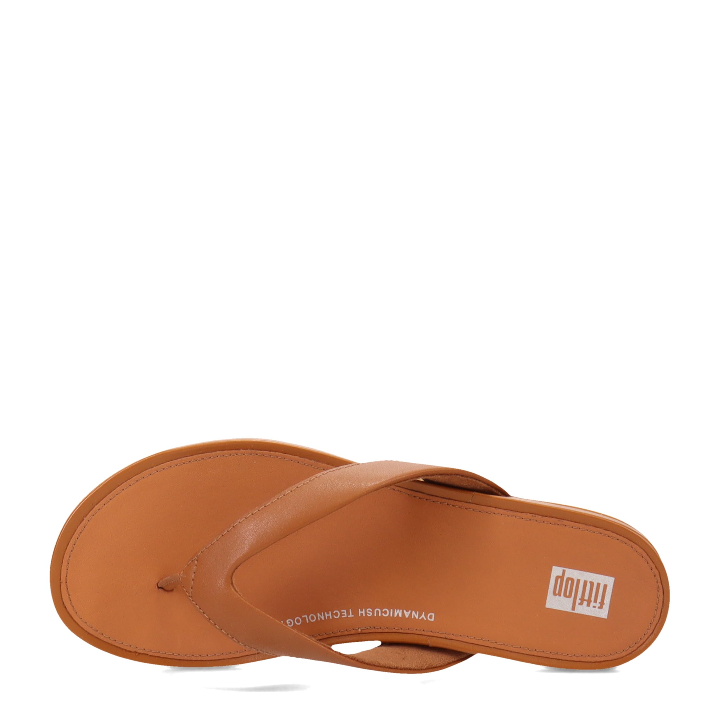 Foto 7 pulgar | Chanclas Fitflop Gracie Leather Eo8592-080, Color Canela Claro - Venta Internacional.