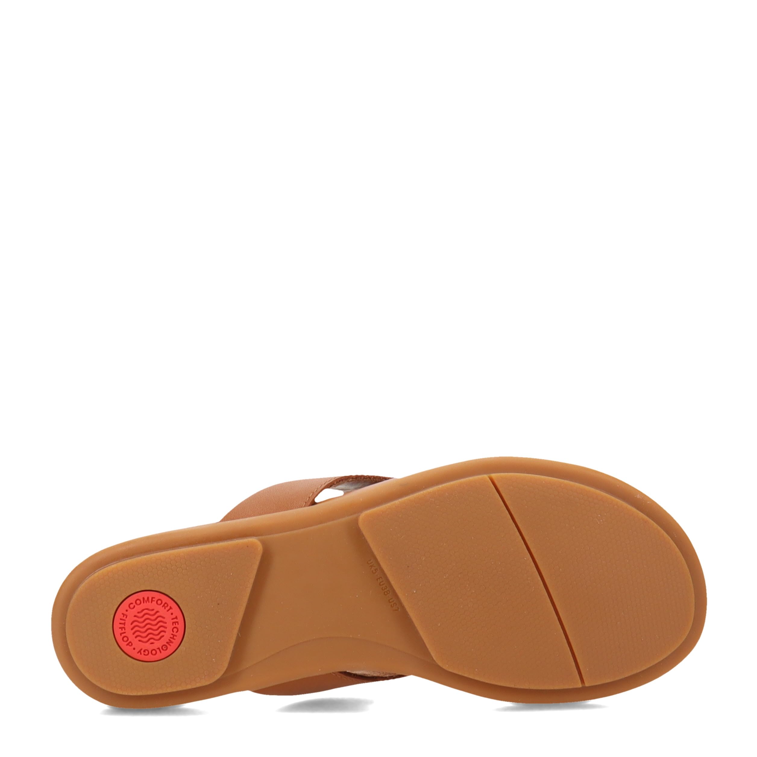 Foto 8 pulgar | Chanclas Fitflop Gracie Leather Eo8592-080, Color Canela Claro - Venta Internacional.