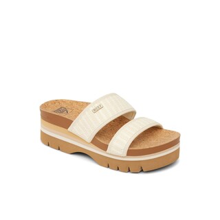 Foto 2 | Sandalia Reef Cushion Vista Higher Para Mujer Con Plataforma Raffia 9.5us - Venta Internacional.