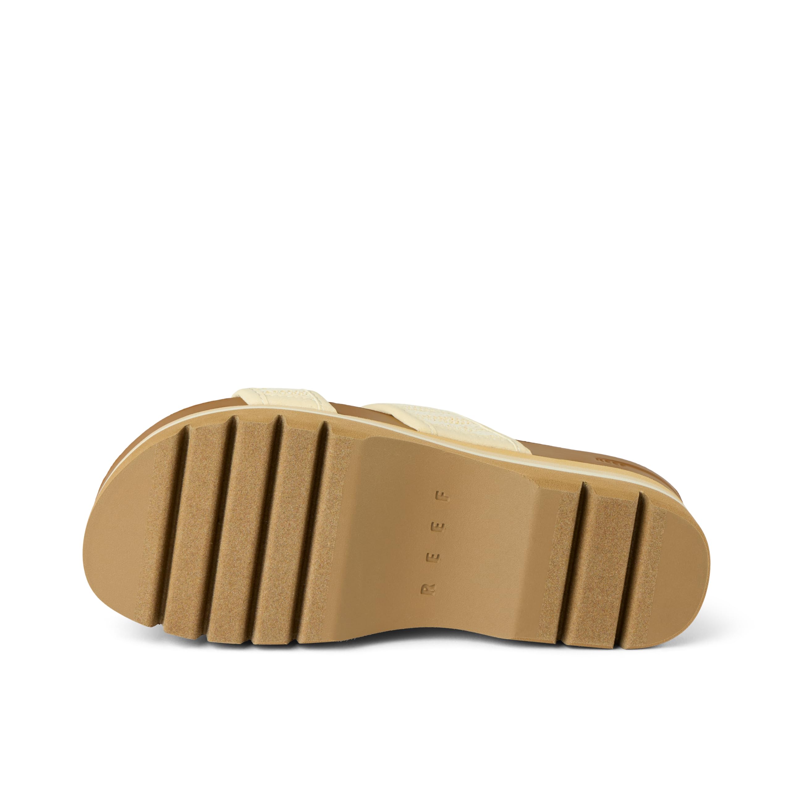 Foto 4 pulgar | Sandalia Reef Cushion Vista Higher Para Mujer Con Plataforma Raffia 9.5us - Venta Internacional.