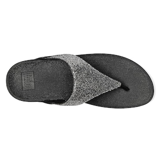 Foto 4 | Sandalia Flip Flop Fitflop Para Mujer, Plateada, Talla 7 - Venta Internacional.