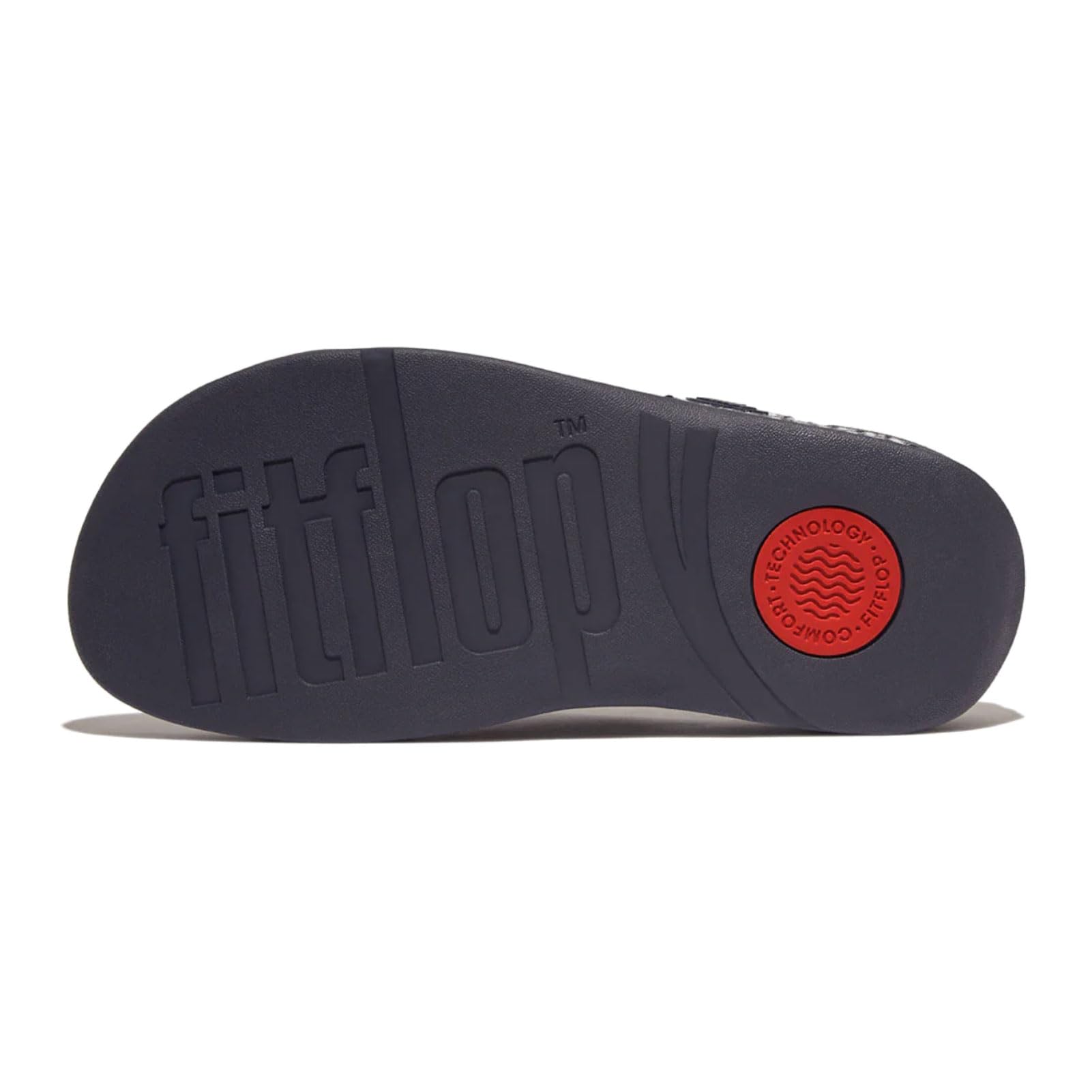 Foto 3 | Sandalias Fitflop Surfa Con Correas Multitonos, Puntera, Cuña, Para Mujer - Venta Internacional.