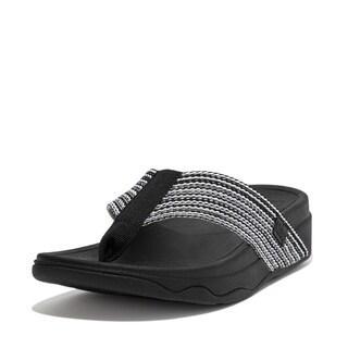 Foto 1 | Sandalias Fitflop Surfa H84090-080 Para Hombre, Color Negro, Talla 10us - Venta Internacional.