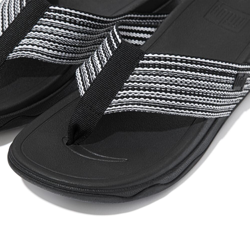 Foto 2 | Sandalias Fitflop Surfa H84090-080 Para Hombre, Color Negro, Talla 10us - Venta Internacional.