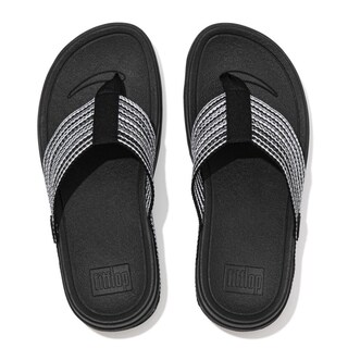Foto 3 | Sandalias Fitflop Surfa H84090-080 Para Hombre, Color Negro, Talla 10us - Venta Internacional.