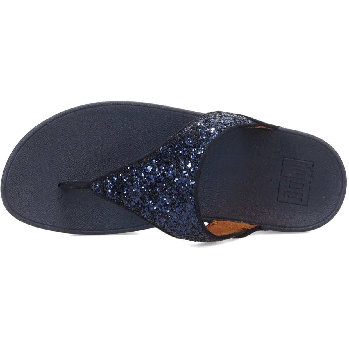 Foto 7 pulgar | Chancletas Fitflop Midnight Navy Para Mujer, Talla 5 - Venta Internacional.