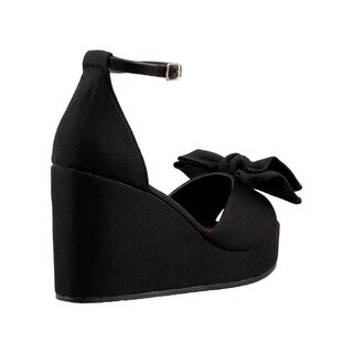 Foto 3 | Sandalias Real Jungle 21909 Negro Plataforma Dama Casual Talla 23 A 26 E
