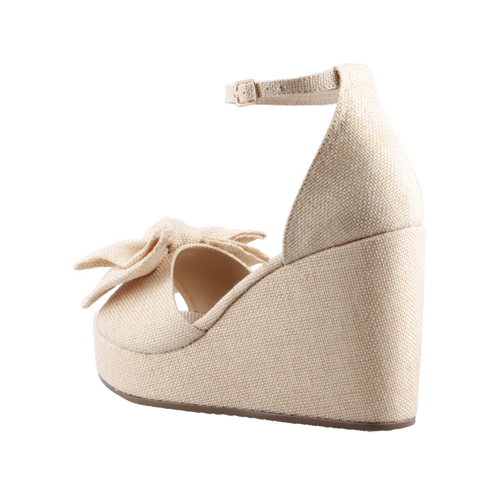Foto 4 | Sandalia Real Jungle 21909 Natural Plataforma Casual Talla 23 A 26 E