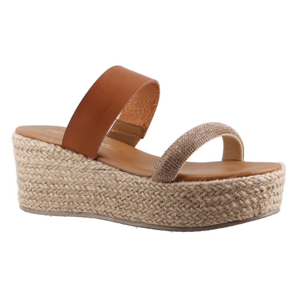 Foto 3 pulgar | Sandalias Real Jungle	12319 Ladrillo Plataforma Dama Casual Talla 23 A 26 E