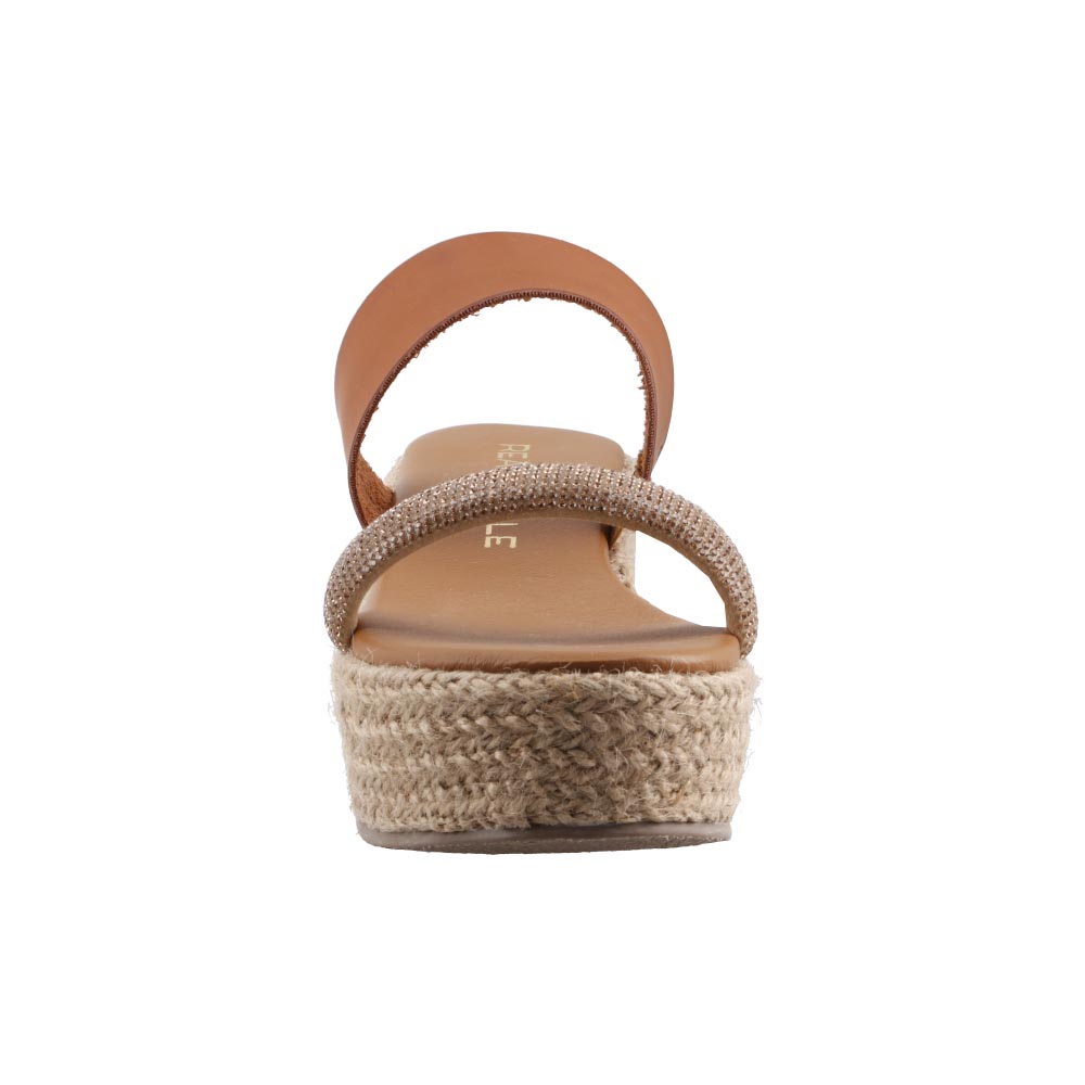 Foto 6 pulgar | Sandalias Real Jungle	12319 Ladrillo Plataforma Dama Casual Talla 23 A 26 E