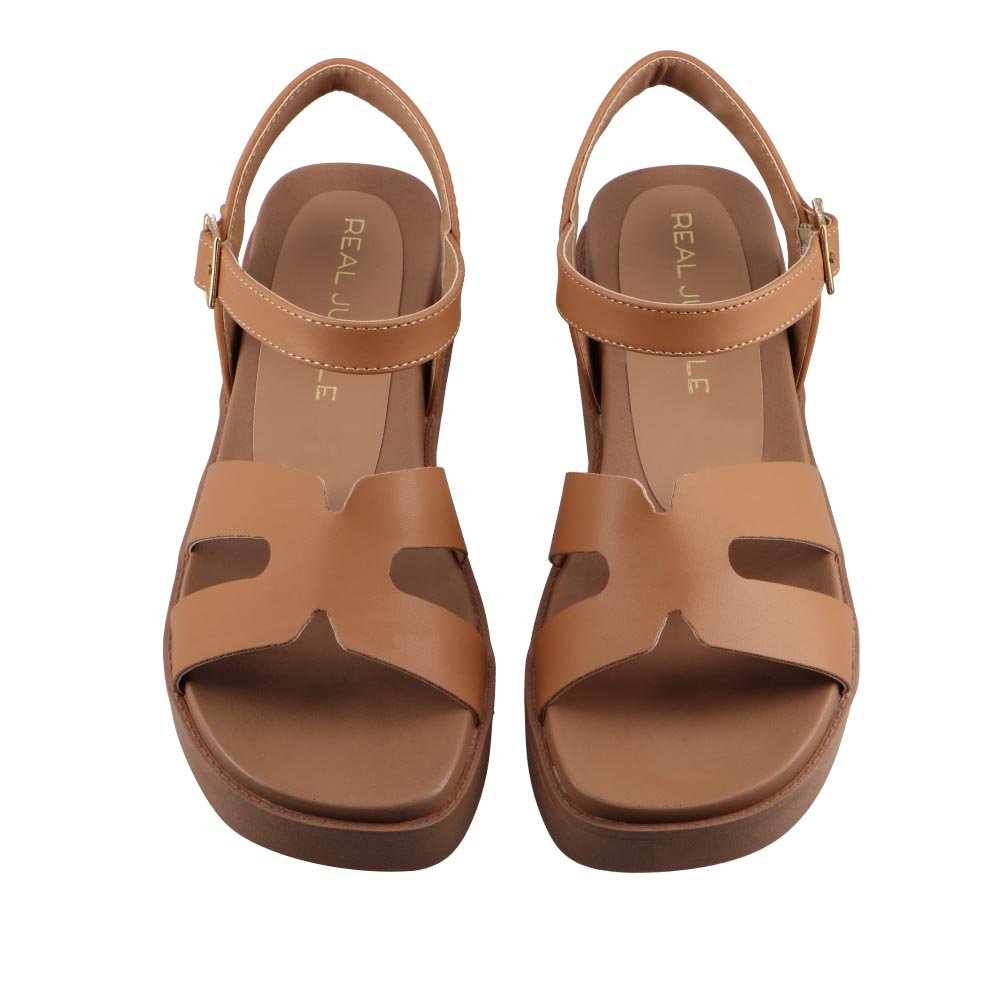 Foto 7 pulgar | Sandalia Real Jungle 9609 Avellana Huarache Casual Talla 23 A 26 M