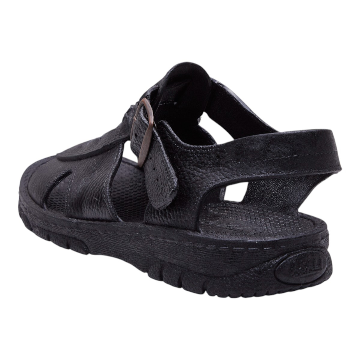 Foto 4 pulgar | Sandalias Calzado Watanabe Color Negro Tipo Piel Soporte Tobillo