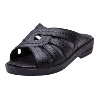 Foto 1 | Sandalias Calzado Watanabe Color Negro Cruzadas Costuras