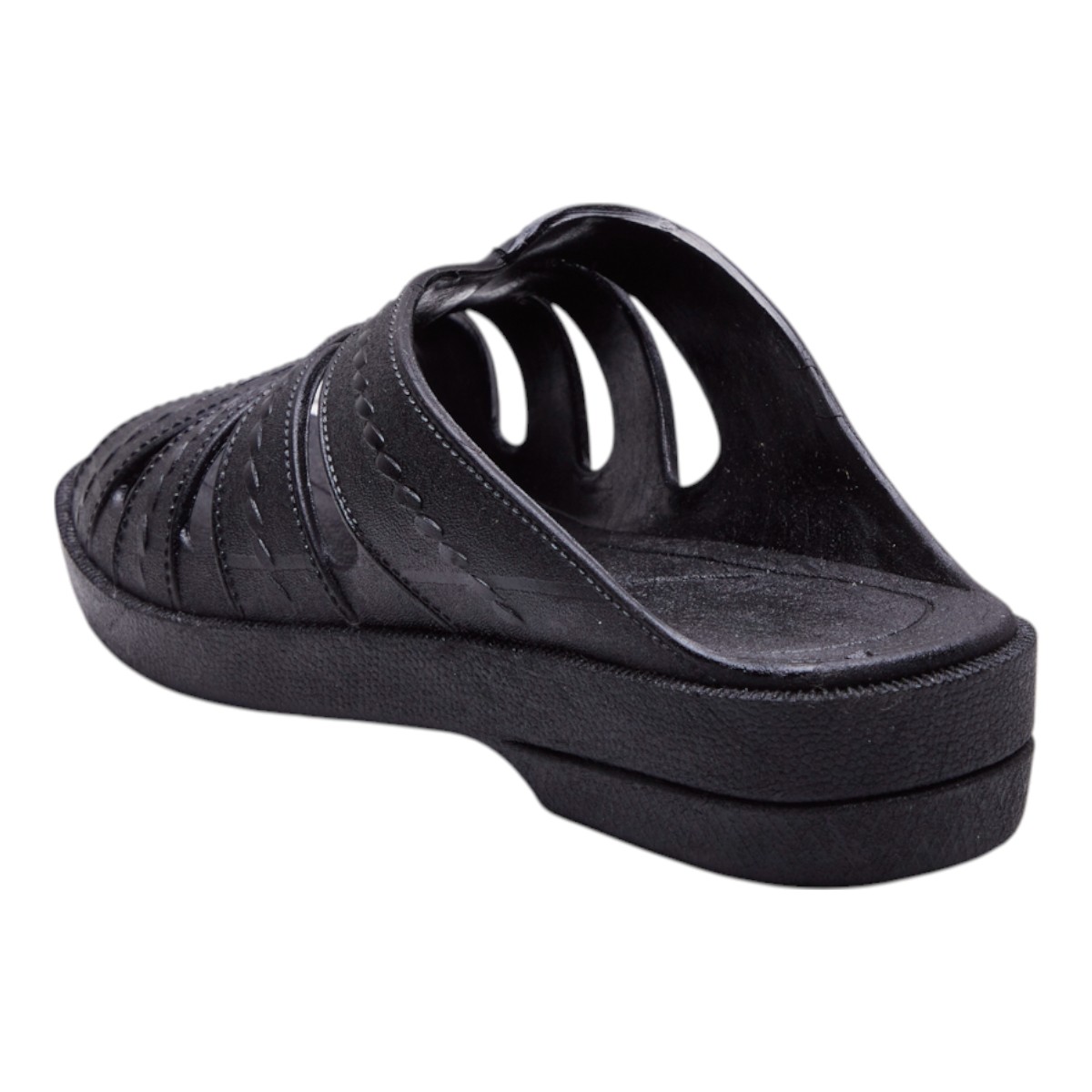 Foto 4 pulgar | Sandalias Calzado Watanabe Color Negro Cruzadas Costuras