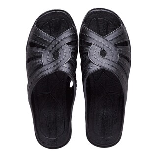 Foto 4 | Sandalias Calzado Watanabe Color Negro Cruzadas Costuras
