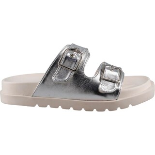 Foto 1 | Sandalia Real Jungle 1110 Plata De Dama Casual Piso Talla 23 A 26 E