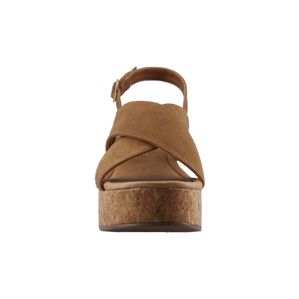 Foto 6 pulgar | Sandalia Real Jungle 28200 Camel Sandalia De Vestir Dama Tacón Bajo Ancho Talla 23 A 26 E