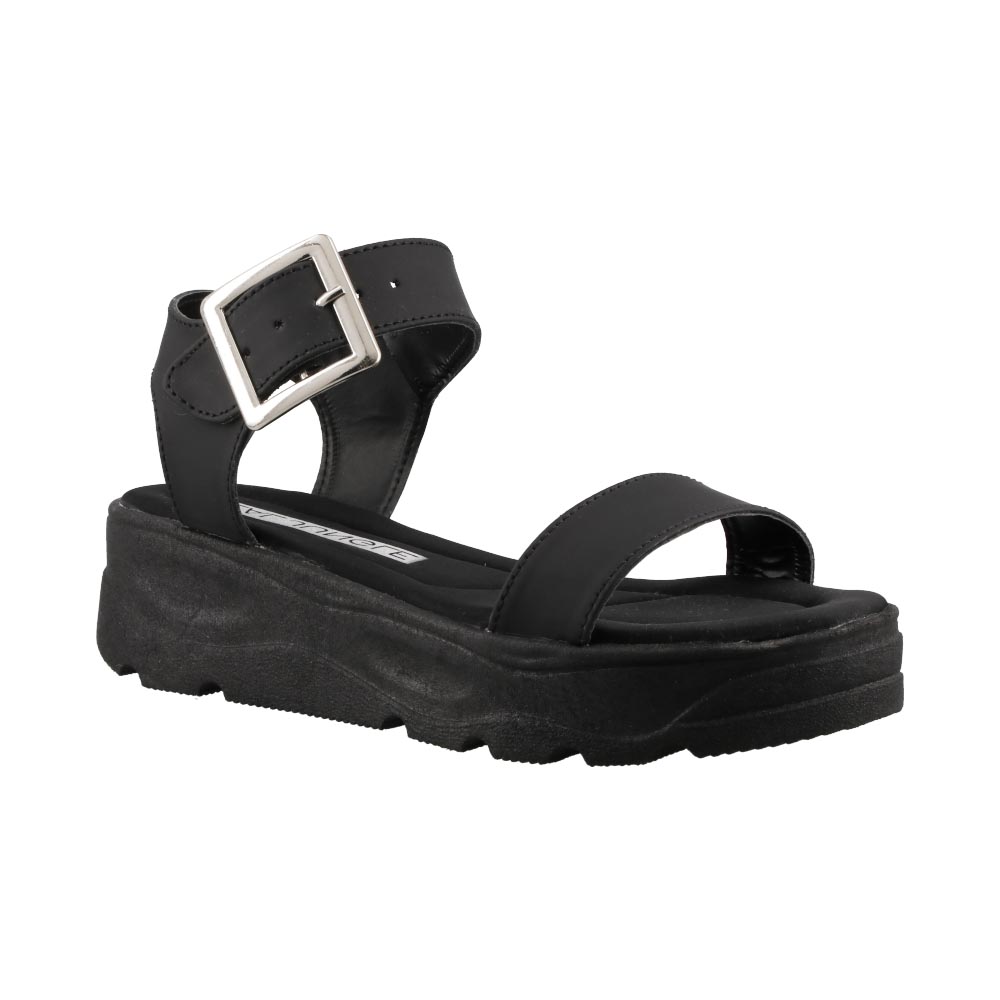 Foto 3 pulgar | Sandalia Real Jungle 3001 Negro Dama Sandalia Casual Huarache Talla 23 A 26 E