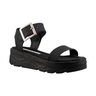 Foto 2 | Sandalia Real Jungle 3001 Negro Dama Sandalia Casual Huarache Talla 23 A 26 E
