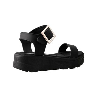 Foto 3 | Sandalia Real Jungle 3001 Negro Dama Sandalia Casual Huarache Talla 23 A 26 E