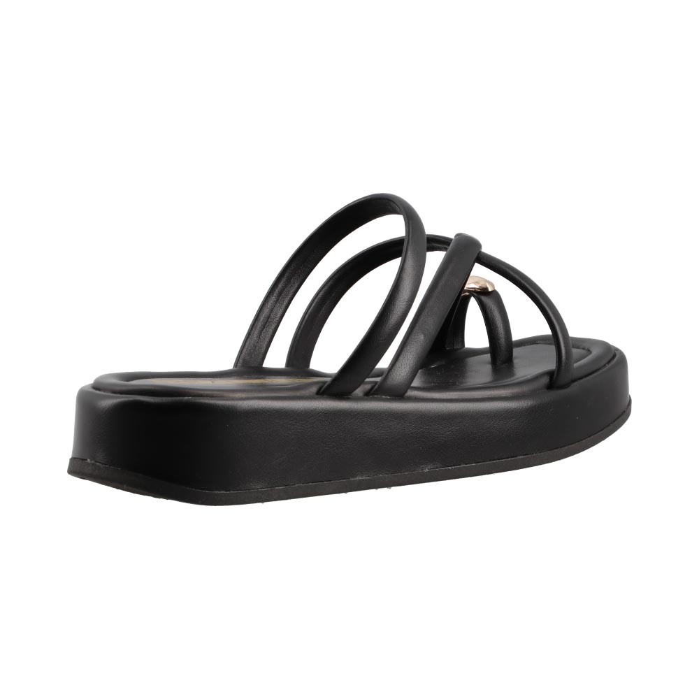 Foto 4 pulgar | Sandalia Real Jungle 2004 Negro Dama Casual Piso Talla 23 A 26 E