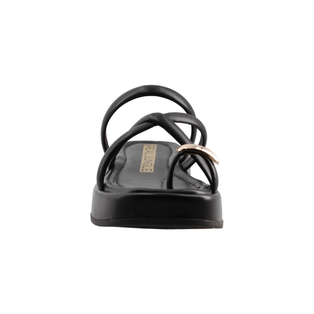 Foto 5 | Sandalia Real Jungle 2004 Negro Dama Casual Piso Talla 23 A 26 E
