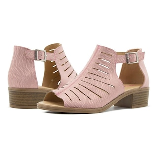 Foto 3 | Sandalia Moda Dama Tropicana Rosa Puntal Abierta 22-26 Rosa