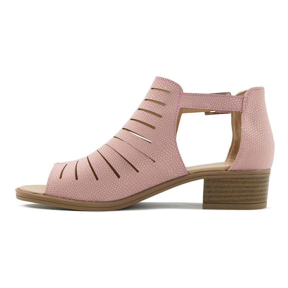 Foto 5 | Sandalia Moda Dama Tropicana Rosa Puntal Abierta 22-26 Rosa