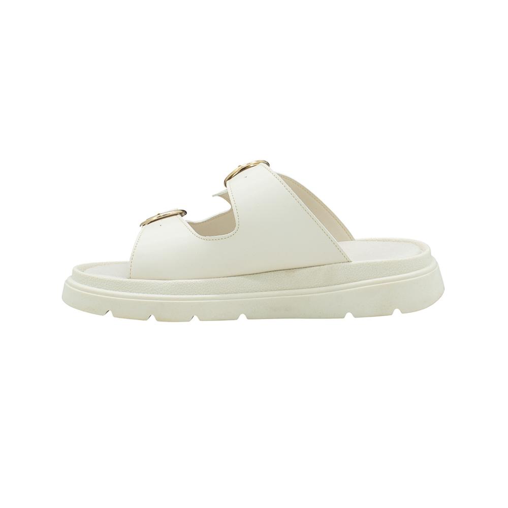 Foto 3 | Sandalia Para Mujer Doble Hebilla Casual Moda Color Late Beige