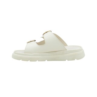 Foto 3 | Sandalia Para Mujer Doble Hebilla Casual Moda Color Late Beige
