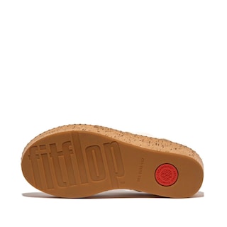 Foto 5 | Sandalias Fitflop F-mode Con Hebilla Shimmerlux, Planas, Negras, Para Mujer - Venta Internacional.