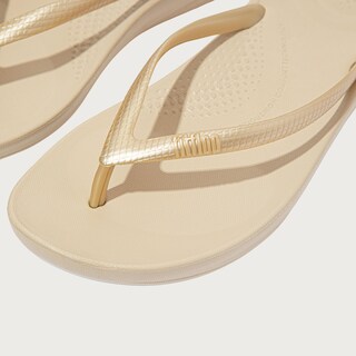 Foto 5 | Flip Flop Fitflop Iqushion Flip Flop-flop-flop Para Mujer, Color Dorado - Venta Internacional.