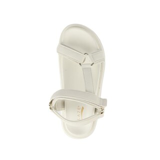 Foto 4 | Sandalia Plataforma Confort Casual Para Mujer Walki Gema Blanco