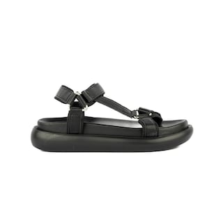Foto 1 | Sandalia Plataforma Confort Casual Para Mujer Walki Gema Negro