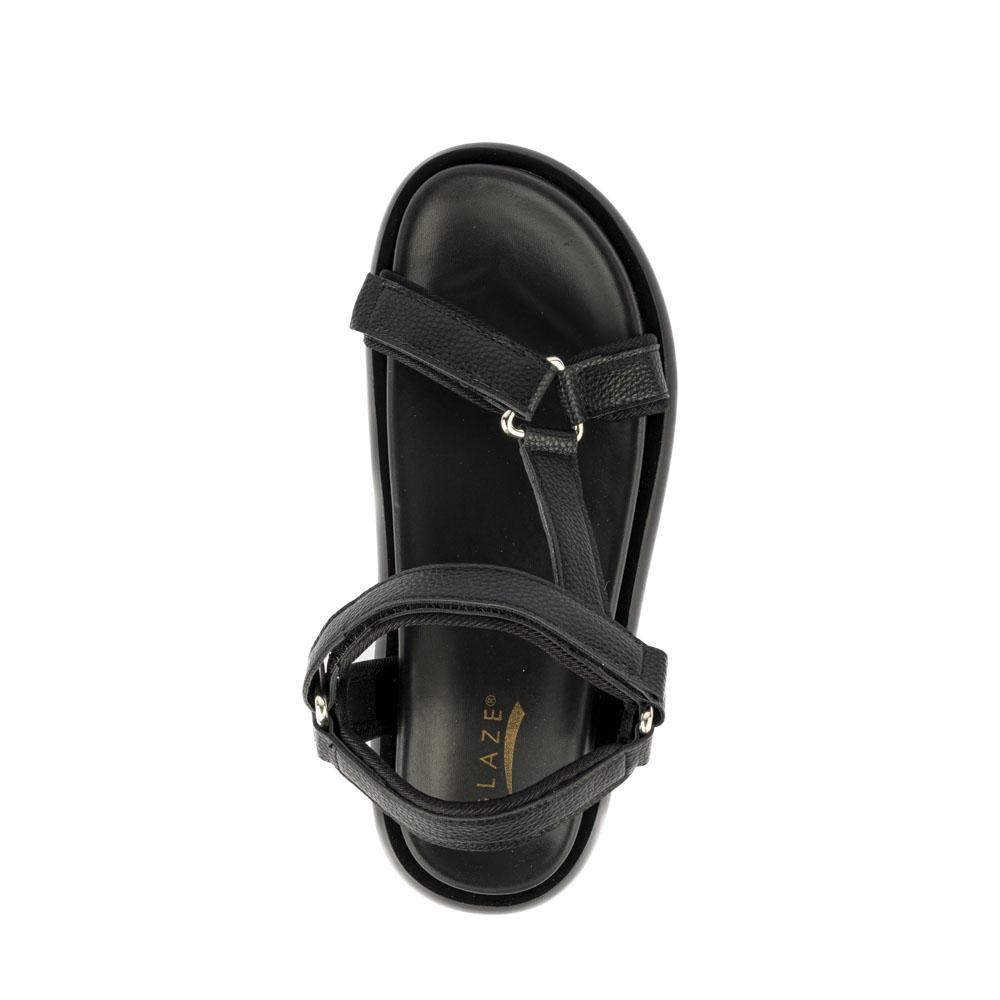 Foto 5 pulgar | Sandalia Plataforma Confort Casual Para Mujer Walki Gema Negro