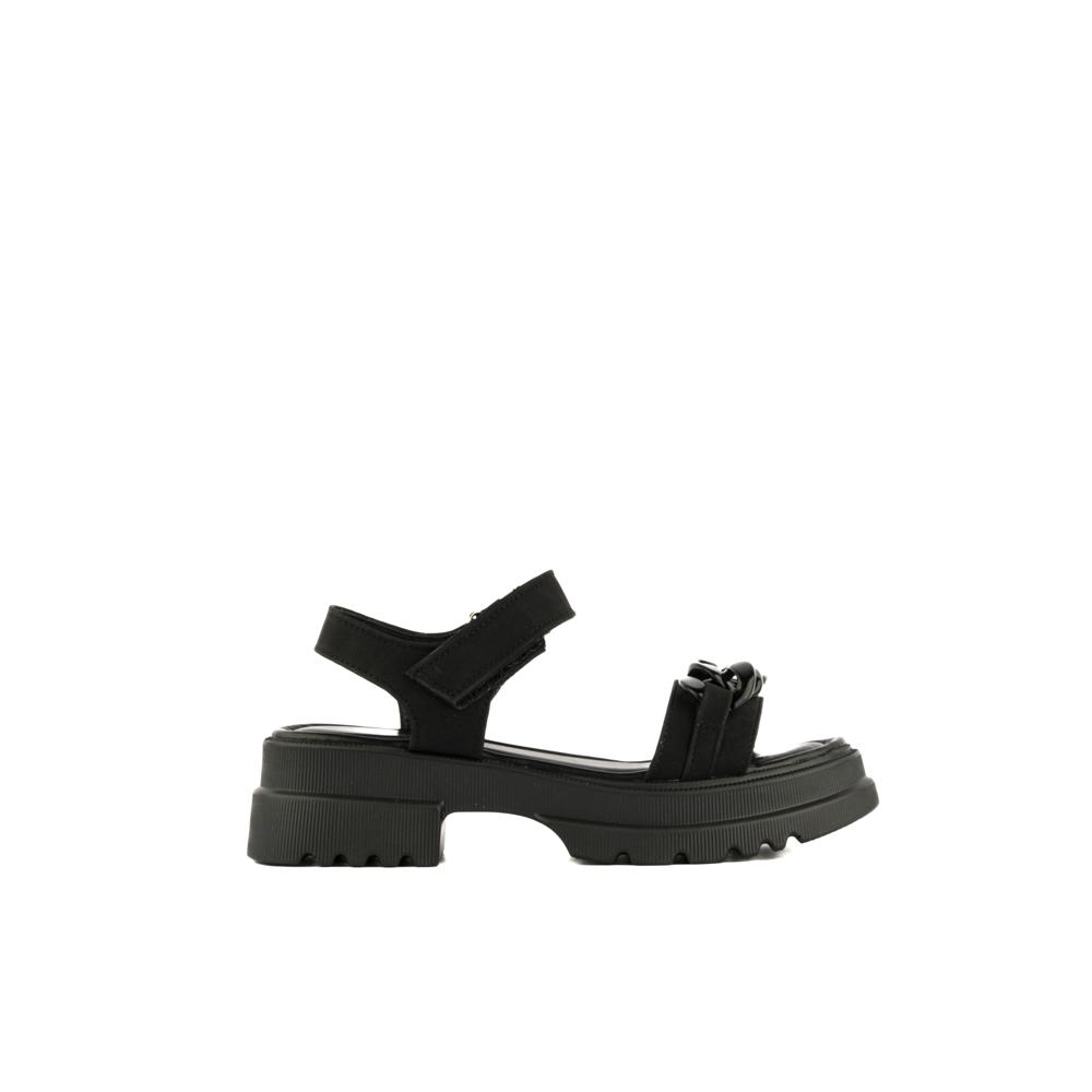 Foto 2 pulgar | Sandalia Plataforma Chunky Moda Para Mujer Walki Angela Negro