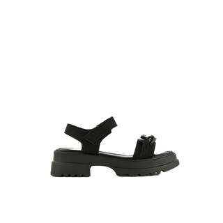 Foto 1 | Sandalia Plataforma Chunky Moda Para Mujer Walki Angela Negro