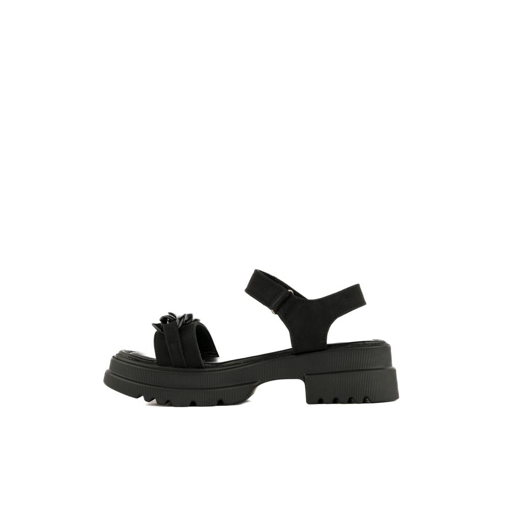 Foto 3 pulgar | Sandalia Plataforma Chunky Moda Para Mujer Walki Angela Negro