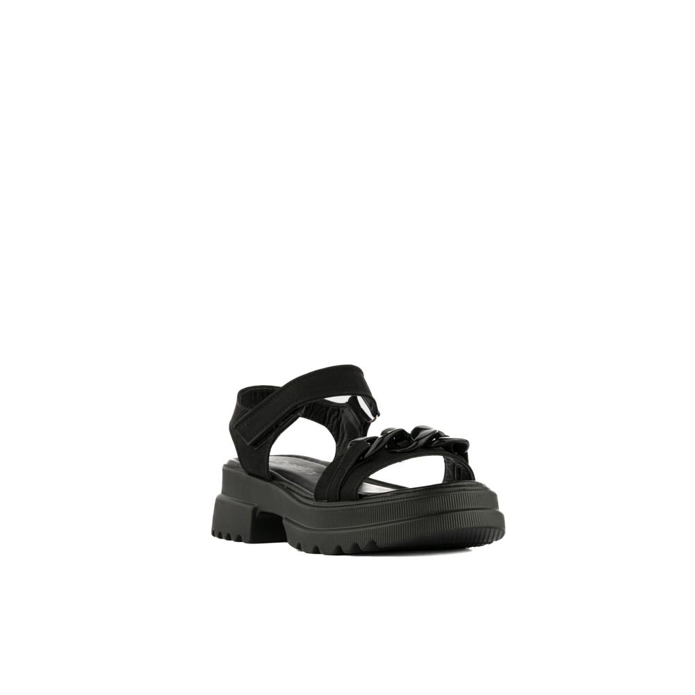Foto 4 pulgar | Sandalia Plataforma Chunky Moda Para Mujer Walki Angela Negro