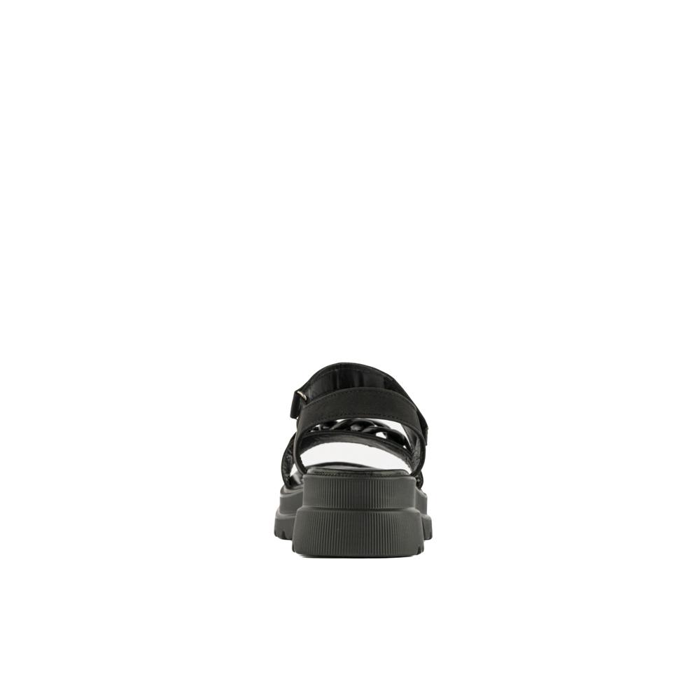 Foto 5 pulgar | Sandalia Plataforma Chunky Moda Para Mujer Walki Angela Negro